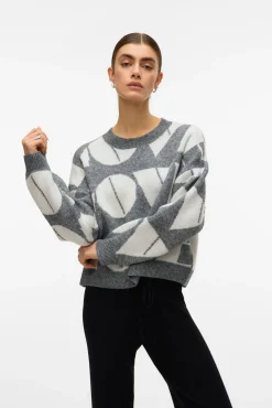 Jersey de punto cuello redondo