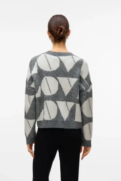 Jersey de punto cuello redondo