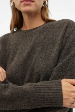 Jersey de punto cuello redondo