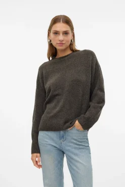 Jersey de punto cuello redondo