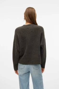 Jersey de punto cuello redondo