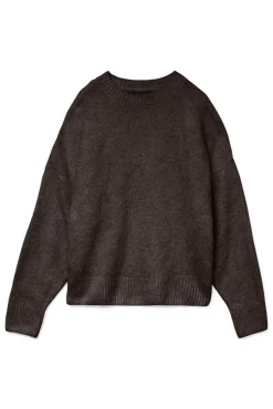 Jersey de punto cuello redondo