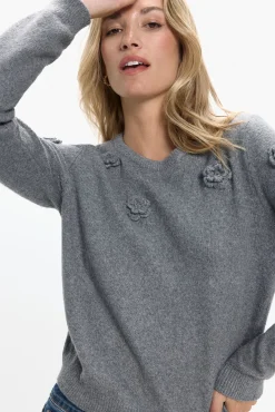 Jersey de punto cuello redondo