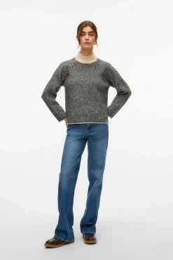 Jersey de punto cuello subido