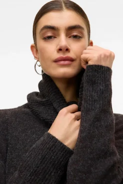 Jersey de punto cuello vuelto