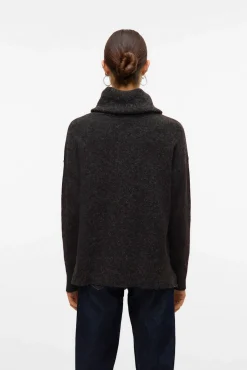 Jersey de punto cuello vuelto