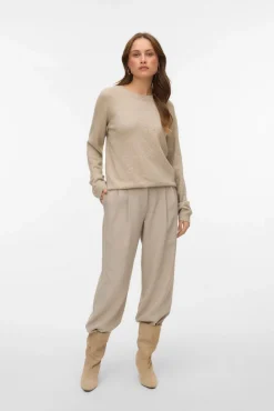 Jersey de punto de mujer con lurex