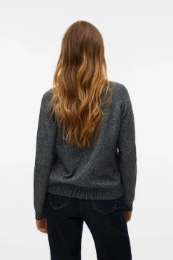 Jersey de punto de mujer con lurex