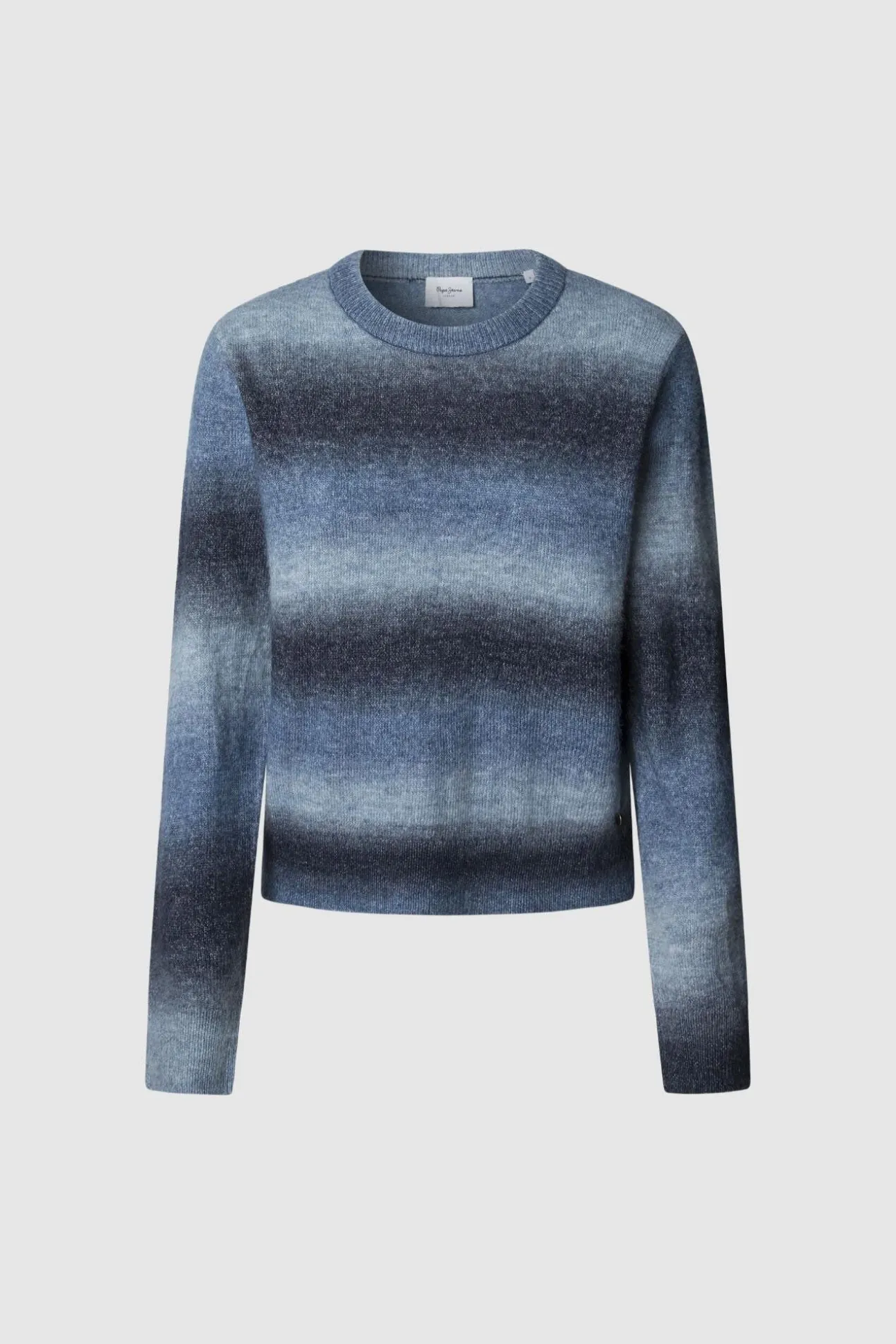 Jersey De Punto Efecto Degradado