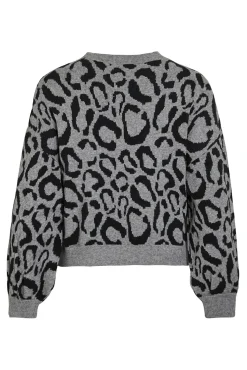 Jersey de punto estampado de viscosa