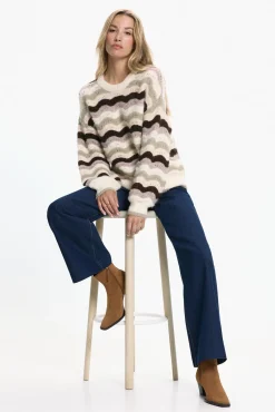 Jersey de punto estampado