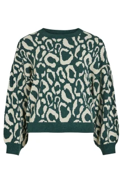 Jersey de punto estampado de viscosa