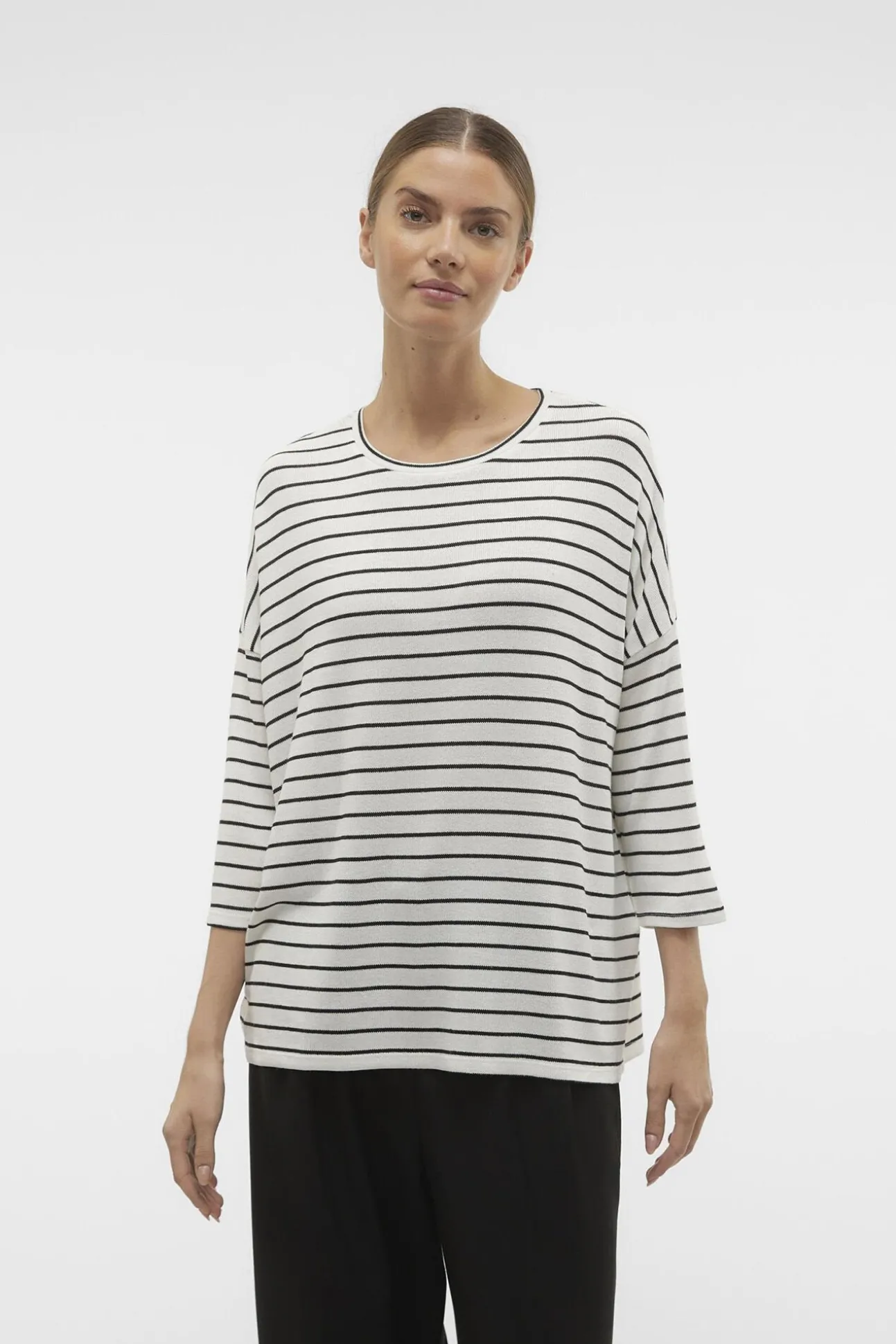 Jersey de punto manga 3/4