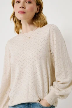 Jersey de punto pointelle