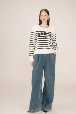 Jersey de rayas marinero