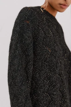 Jersey delantero lentejuelas.