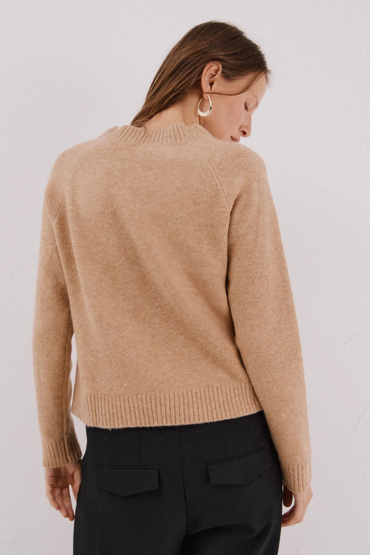 Jersey delantero lentejuelas.