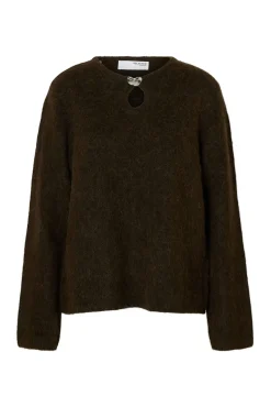 Jersey detalle metálico alpaca y lana