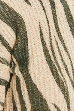 Jersey estampado efecto animal print