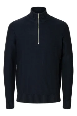 Jersey estructura media cremallera 100% algodón orgánico.