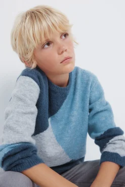 Jersey figuras geometricas para niño