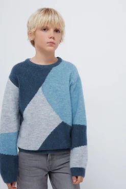 Jersey figuras geometricas para niño