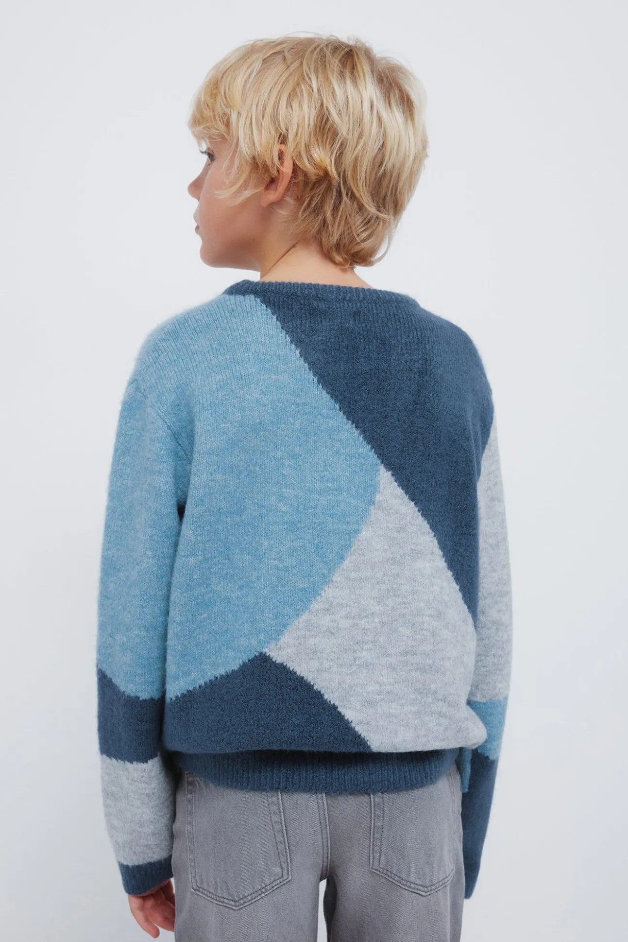 Jersey figuras geometricas para niño