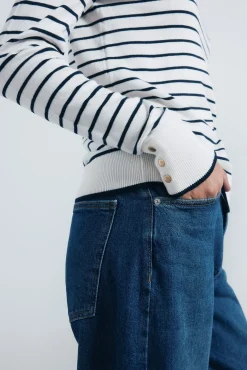 Jersey fino botones puños