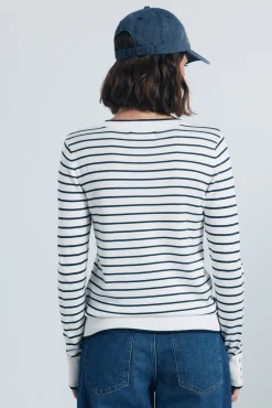 Jersey fino botones puños