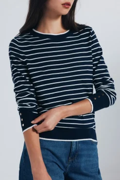 Jersey fino botones puños