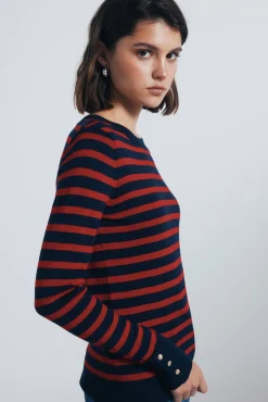 Jersey fino botones puños