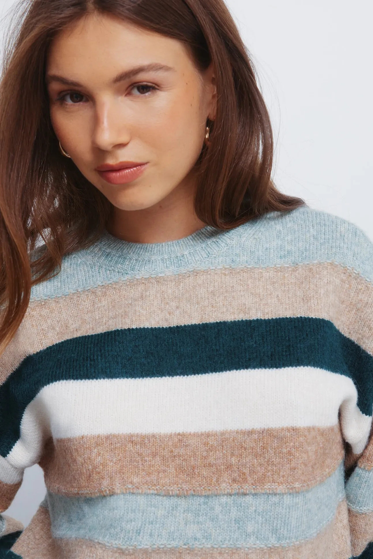 Jersey franjas relieve multi color