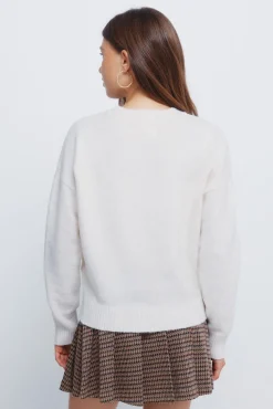 Jersey intarsia perro