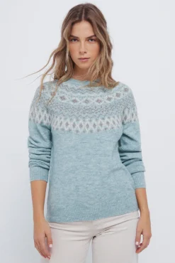 Jersey jacquard cenefa