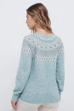 Jersey jacquard cenefa