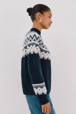 Jersey jacquard posicional.