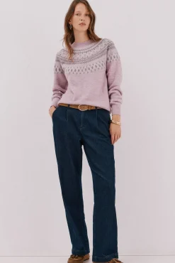 Jersey jacquard posicional