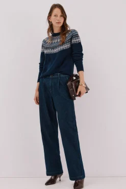 Jersey jacquard posicional