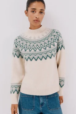 Jersey jacquard posicional.