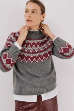 Jersey jacquard posicional.