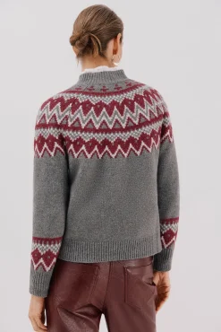 Jersey jacquard posicional.