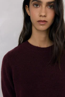 Jersey jaspeado aberturas laterales