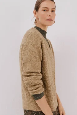 Jersey jaspeado pico