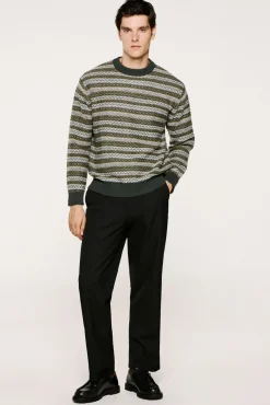 Jersey lana cuello caja