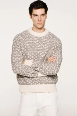 Jersey lana cuello caja