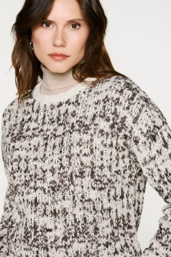 Jersey lana cuello caja