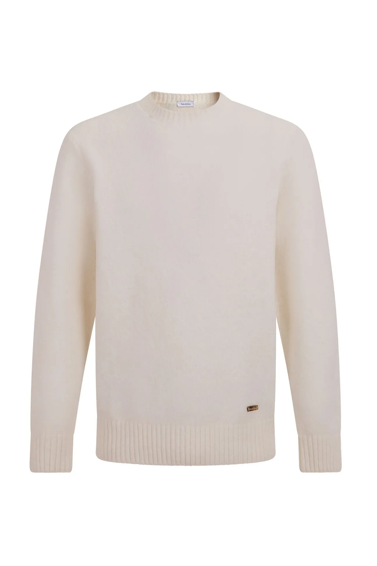 Jersey lana estructura cuello redondo