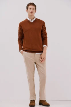 Jersey lana lambswool pico redondo