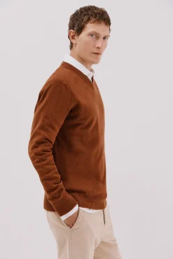 Jersey lana lambswool pico redondo