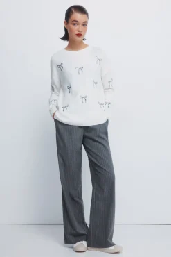 Jersey lazos lentejuelas